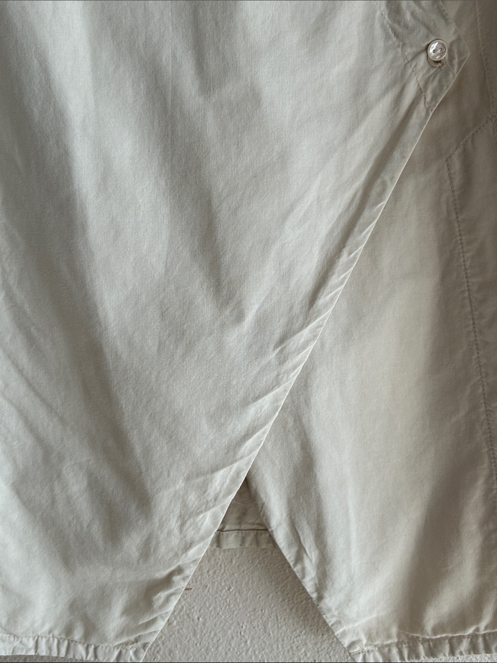 Prairie Underground Cream Wrap-Style Long Sleeve Shirt Jacket - Picture 4 of 6